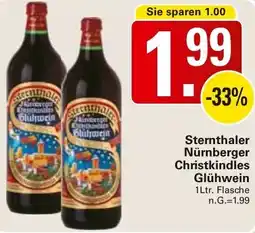 WEZ Sternthaler Nürnberger Christkindles Glühwein Angebot