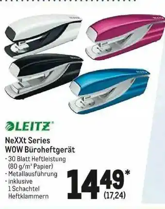 METRO Leitz Nexxt Series Wow Büroheftgerät Angebot