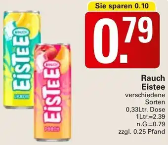 WEZ Rauch Eistee Angebot