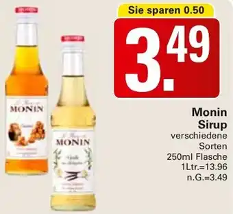 WEZ Monin Sirup Angebot