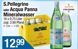 Getränke City S.pellegrino mineralwasser Angebot