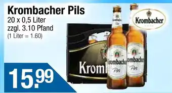 Getränke City Krombacher pils Angebot