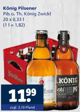 Getränkewelt König pilsener Angebot