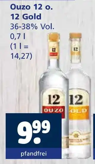 Getränkewelt Ouzo 12 Angebot