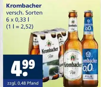 Getränkewelt Krombacher Angebot