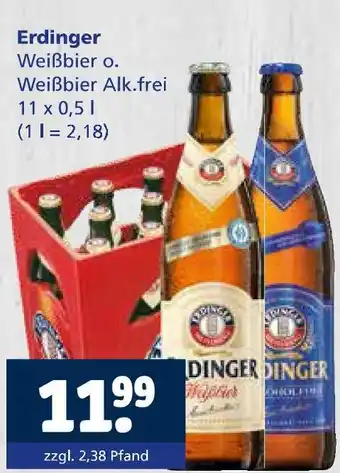 Getränkewelt Erdinger Angebot