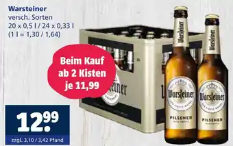 Getränkewelt Warsteiner pilsener Angebot