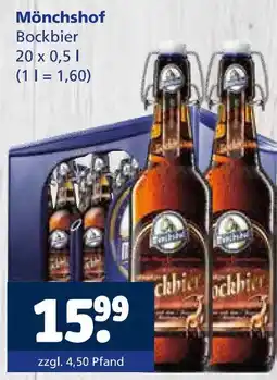 Getränkewelt Mönchshof bockbier Angebot