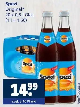 Getränkewelt Spezi original Angebot