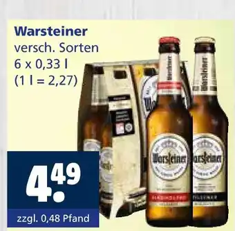 Getränkewelt Warsteiner Angebot