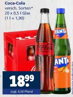 Getränkewelt Coca-cola Angebot