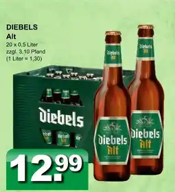Getränkeparadies Gefromm Diebels alt Angebot