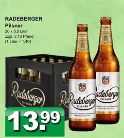 Getränkeparadies Gefromm Radeberger pilsner Angebot