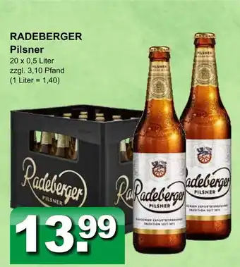 Getränkeparadies Gefromm Radeberger pilsner Angebot