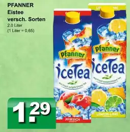 Getränkeparadies Gefromm Pfanner pfirsich eistee Angebot
