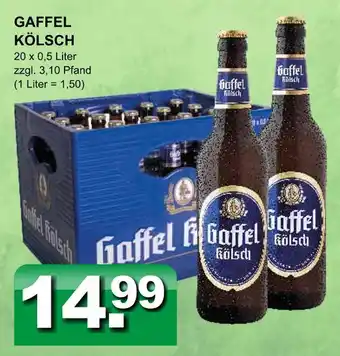 Getränkeparadies Gefromm Gaffel kölsch Angebot