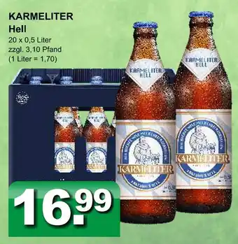 Getränkeparadies Gefromm Karmeliter hell Angebot
