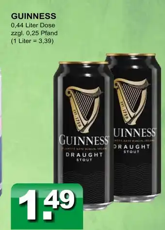 Getränkeparadies Gefromm Guinness draught stout Angebot