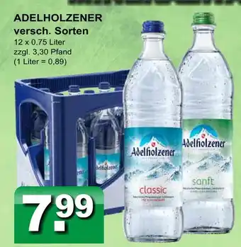 Getränkeparadies Gefromm Adelholzener classic Angebot