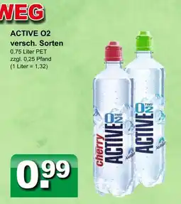 Getränkeparadies Gefromm Active o2 Angebot