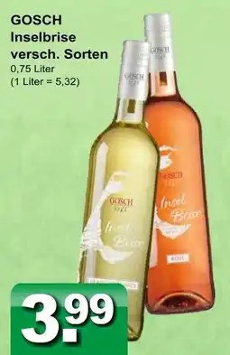 Getränkeparadies Gefromm Gosch inselbrise Angebot