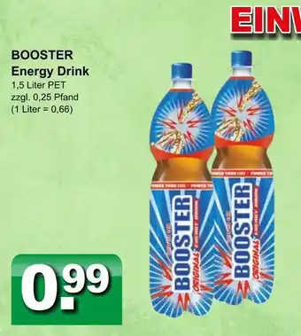 Getränkeparadies Gefromm Booster energy drink Angebot
