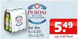Getränke Oase Peroni nastro azzurro Angebot