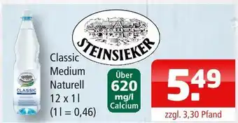 Getränke Oase Steinsieker classic medium naturell Angebot