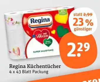 tegut Regina küchentücher Angebot
