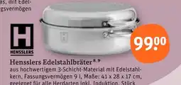 tegut Hensslers edelstahlbräter Angebot