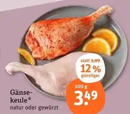 tegut Gänsekeule Angebot