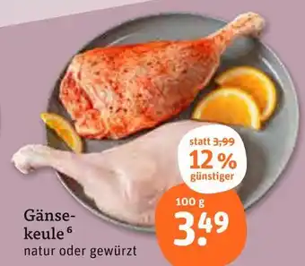 tegut Gänsekeule Angebot