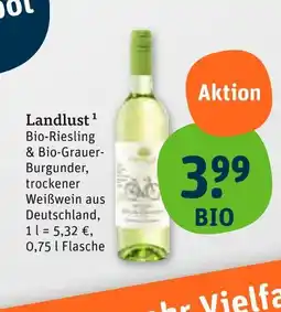 tegut Landlust bio-riesling Angebot
