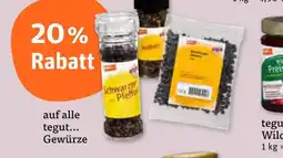 tegut 20 % rabatt Angebot