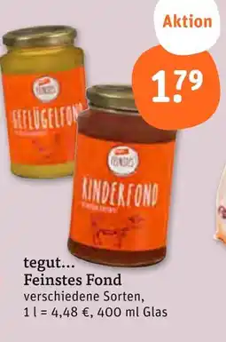 tegut Tegut... geflügelfond Angebot