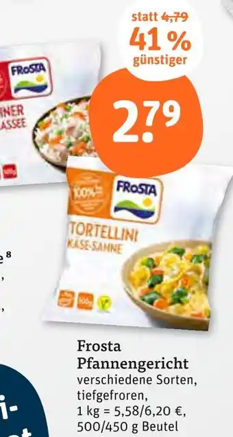tegut Frosta pfannengericht Angebot