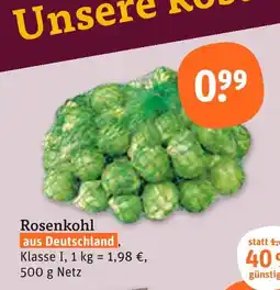 tegut Rosenkohl Angebot