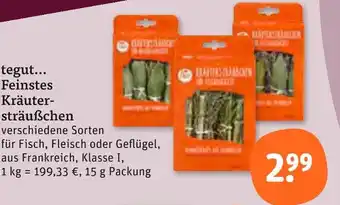 tegut Tegut... feinstes kräutersträußchen für fisch Angebot