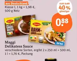 tegut Maggi rinderbraten sauce Angebot