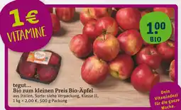 tegut Tegut... bio zum kleinen preis bio-äpfel Angebot
