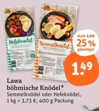 tegut Lawa semmelknödel Angebot
