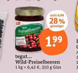 tegut Tegut... wild-preiselbeeren Angebot