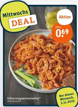 tegut Schweinegeschnetzeltes Angebot