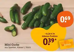 tegut Mini gurke Angebot