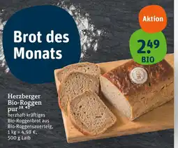 tegut Herzberger bio-roggen pur Angebot