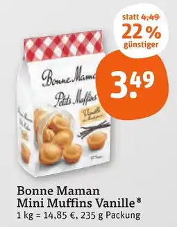 tegut Bonne maman mini muffins vanille Angebot