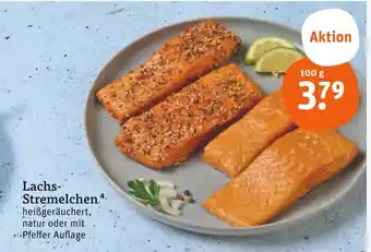 tegut Lachs-stremelchen heißgeräuchert natur Angebot