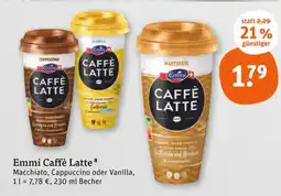 tegut Emmi caffè latte macchiato Angebot