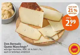 tegut Don bernado queso manchego Angebot