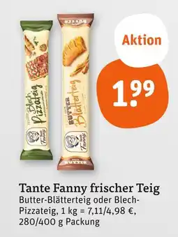 tegut Tante fanny butter-blätterteig Angebot